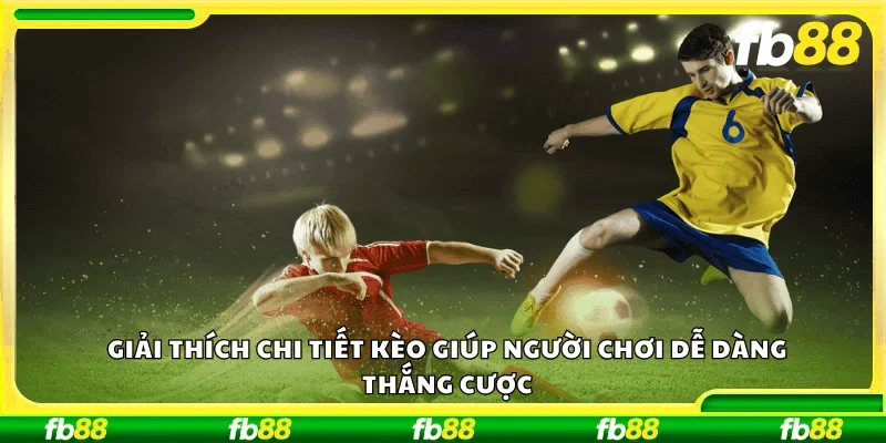 Giải thích chi tiết kèo giúp người chơi dễ dàng đặt cược