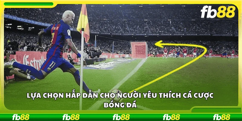 Lựa chọn hấp dẫn cho người yêu thích cá cược bóng đá